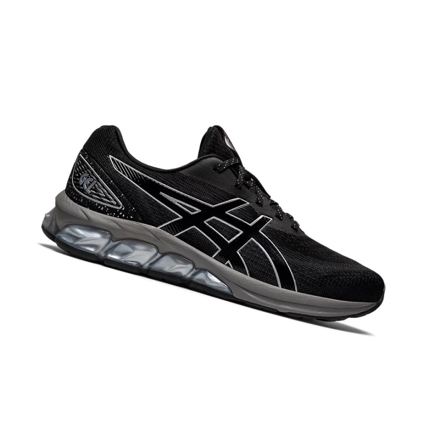 Black / Clay Grey Women\'s Asics GEL-QUANTUM 180 VII Sneakers | US02438VK