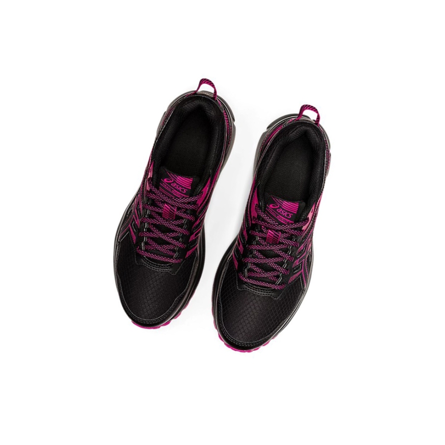 Black / Fuchsia Red Women's Asics TRAIL SCOUT 2 Trail Running Shoes | US76508JA