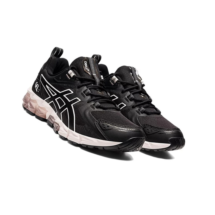 Black / Ginger Peach Women's Asics GEL-QUANTUM 180 Sneakers | US76380MP