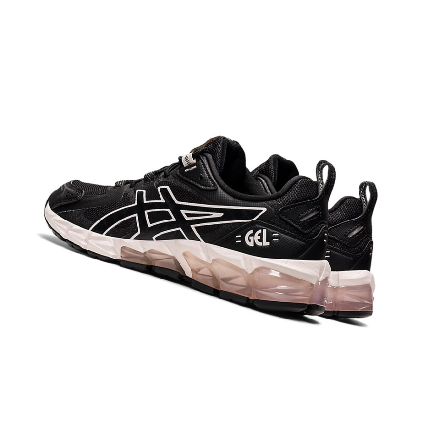 Black / Ginger Peach Women's Asics GEL-QUANTUM 180 Sneakers | US76380MP