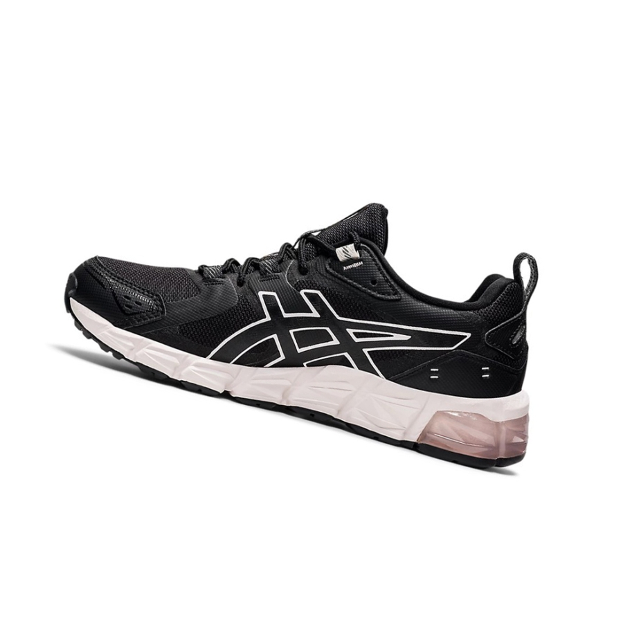 Black / Ginger Peach Women's Asics GEL-QUANTUM 180 Sneakers | US76380MP