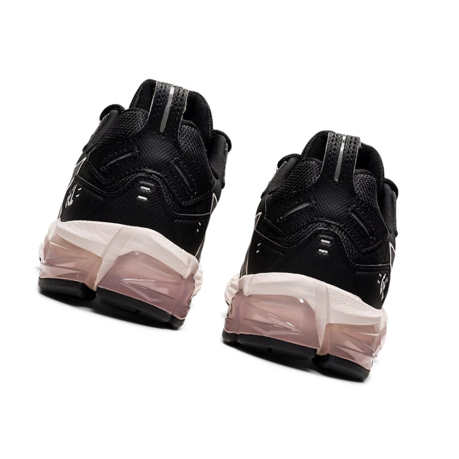 Black / Ginger Peach Women's Asics GEL-QUANTUM 180 Sneakers | US76380MP