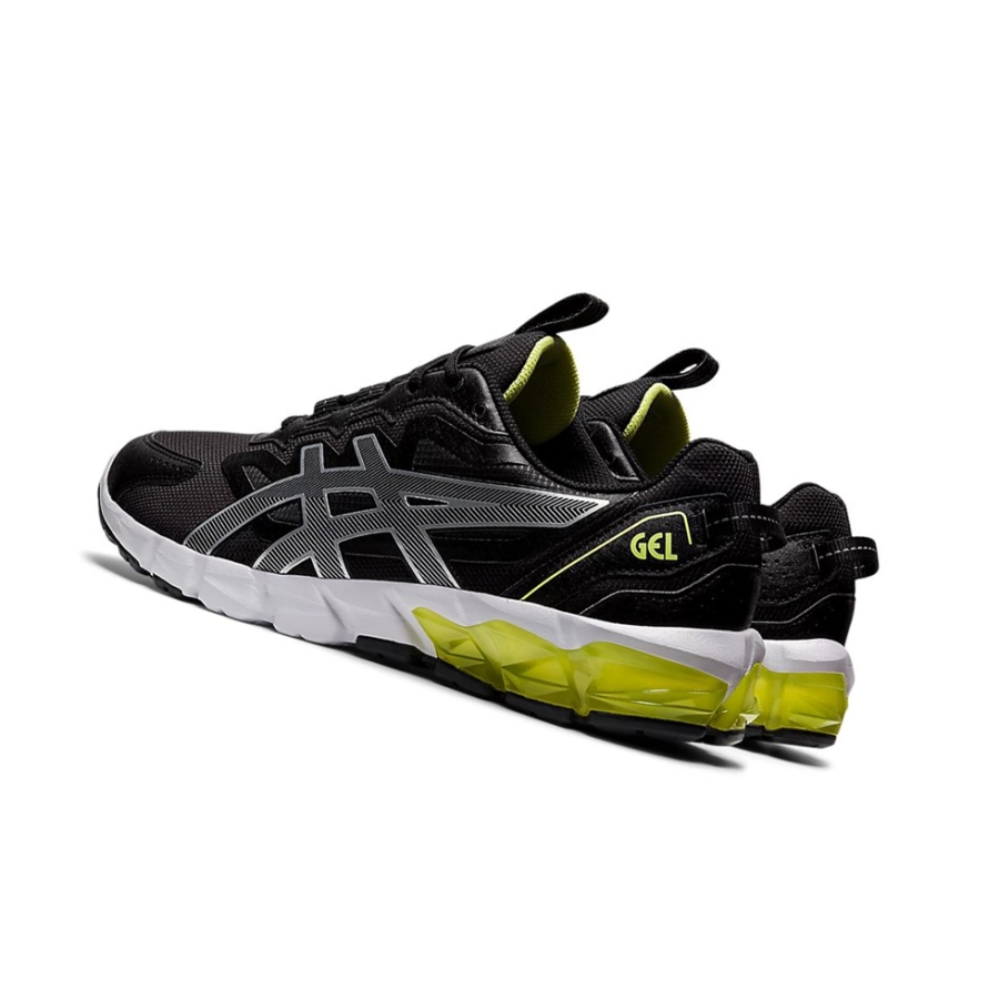 Black / Glow Yellow Men's Asics GEL-QUANTUM 90 Sneakers | US86307IL