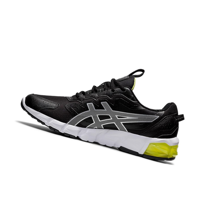 Black / Glow Yellow Men's Asics GEL-QUANTUM 90 Sneakers | US86307IL