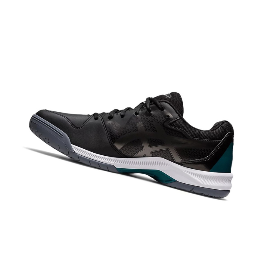 Black / Gunmetal Men's Asics GEL-DEDICATE 7 Tennis Shoes | US89124IV