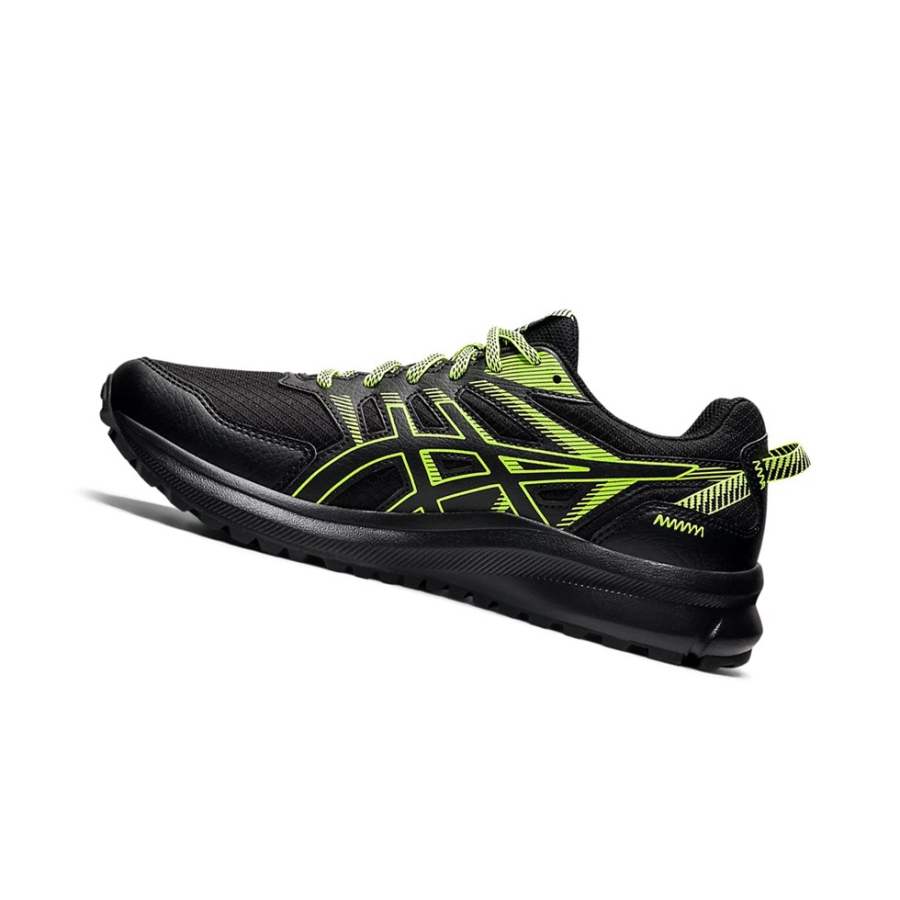 Black / Hazard Green Men's Asics TRAIL SCOUT 2 Trail Running Shoes | US82160MN