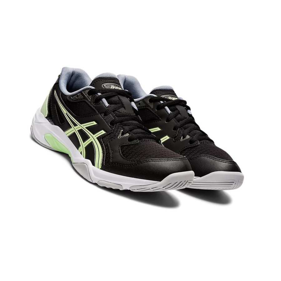 Black / Illuminate Yellow Women's Asics GEL-ROCKET 10 Volleyball Shoes | US24930EW