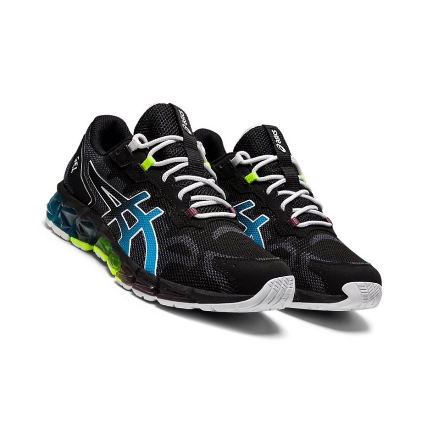 Black Kids' Asics GEL-QUANTUM 360 6 GS Sneakers | US59081FV