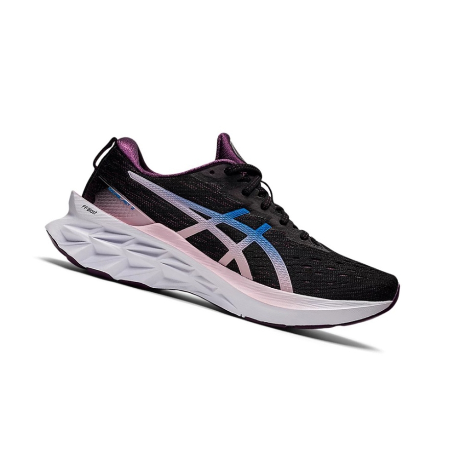 Black / Lake Drive Women\'s Asics NOVABLAST 2 Running Shoes | US87013RZ