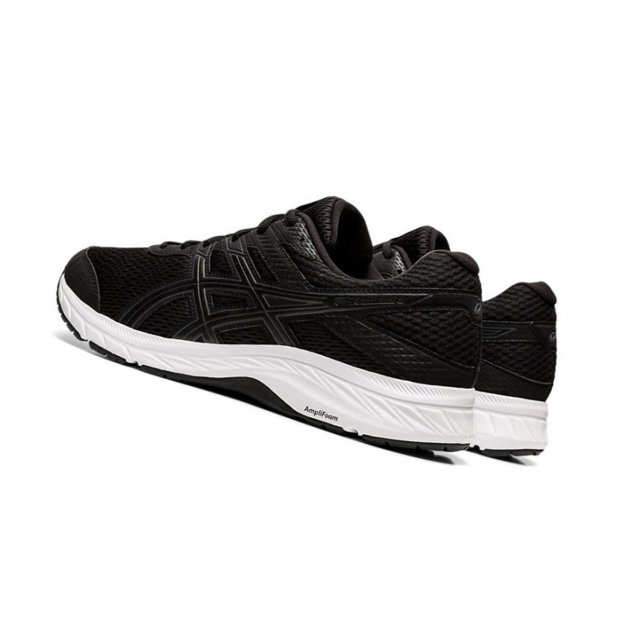 Black Men's Asics GEL-CONTEND 6 Running Shoes | US06157KX