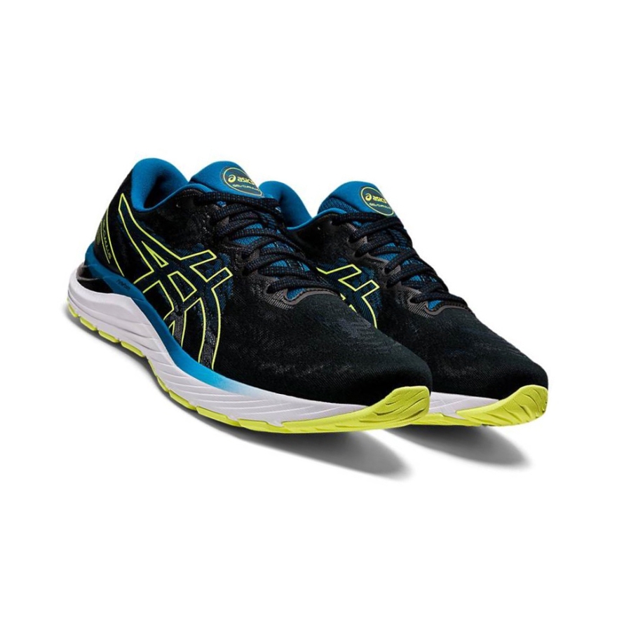 Black Men's Asics GEL-CUMULUS 23 Running Shoes | US80572PA