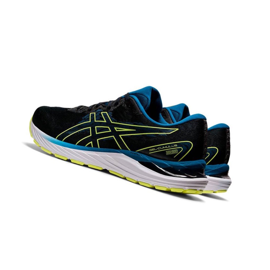 Black Men's Asics GEL-CUMULUS 23 Running Shoes | US80572PA