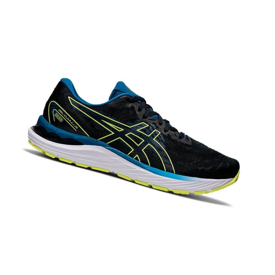 Black Men\'s Asics GEL-CUMULUS 23 Running Shoes | US80572PA