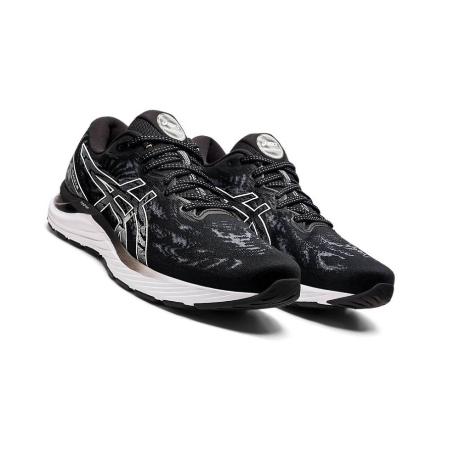 Black Men's Asics GEL-CUMULUS 23 Wide Running Shoes | US39765ZS