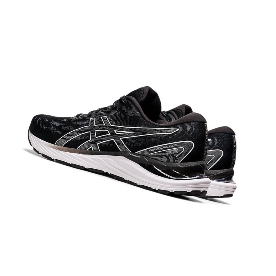 Black Men's Asics GEL-CUMULUS 23 Wide Running Shoes | US39765ZS