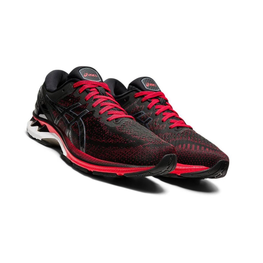 Black Men's Asics GEL-KAYANO 27 Running Shoes | US59084KH