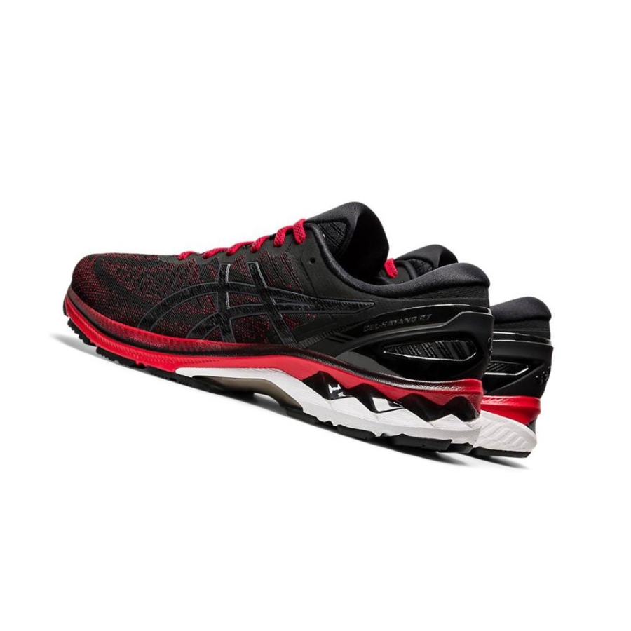 Black Men's Asics GEL-KAYANO 27 Running Shoes | US59084KH