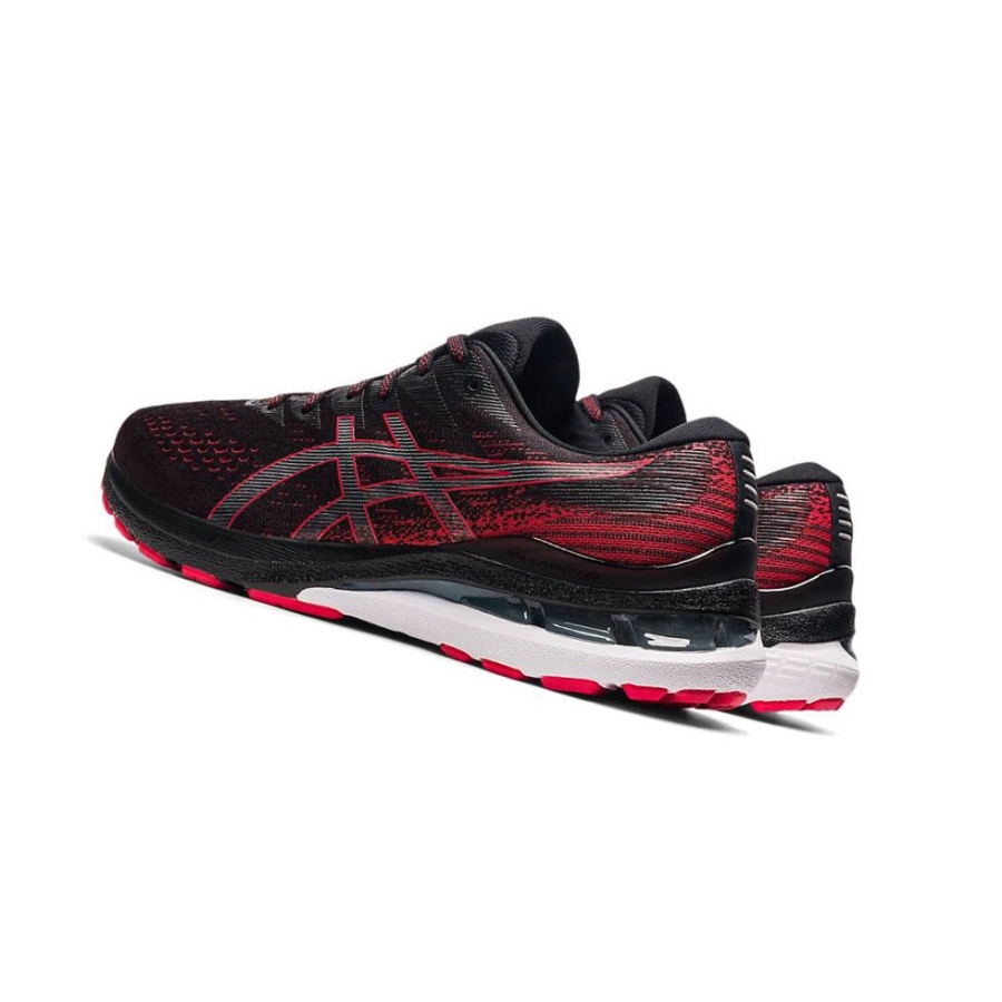 Black Men's Asics GEL-KAYANO 28 Extra Wide Running Shoes | US08136VM