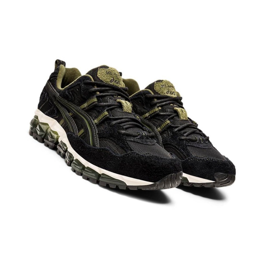 Black Men's Asics GEL-NANDI 360 Sneakers | US65341PE