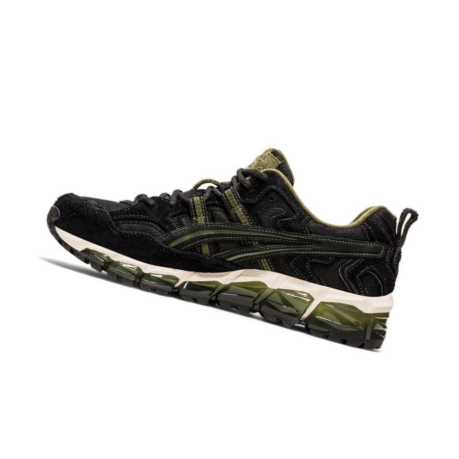 Black Men's Asics GEL-NANDI 360 Sneakers | US65341PE