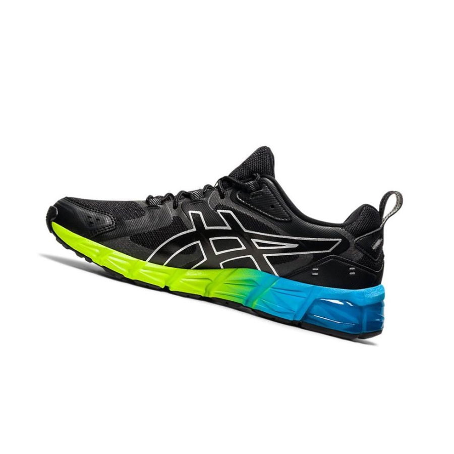 Black Men's Asics GEL-QUANTUM 180 6 Sneakers | US04761BH