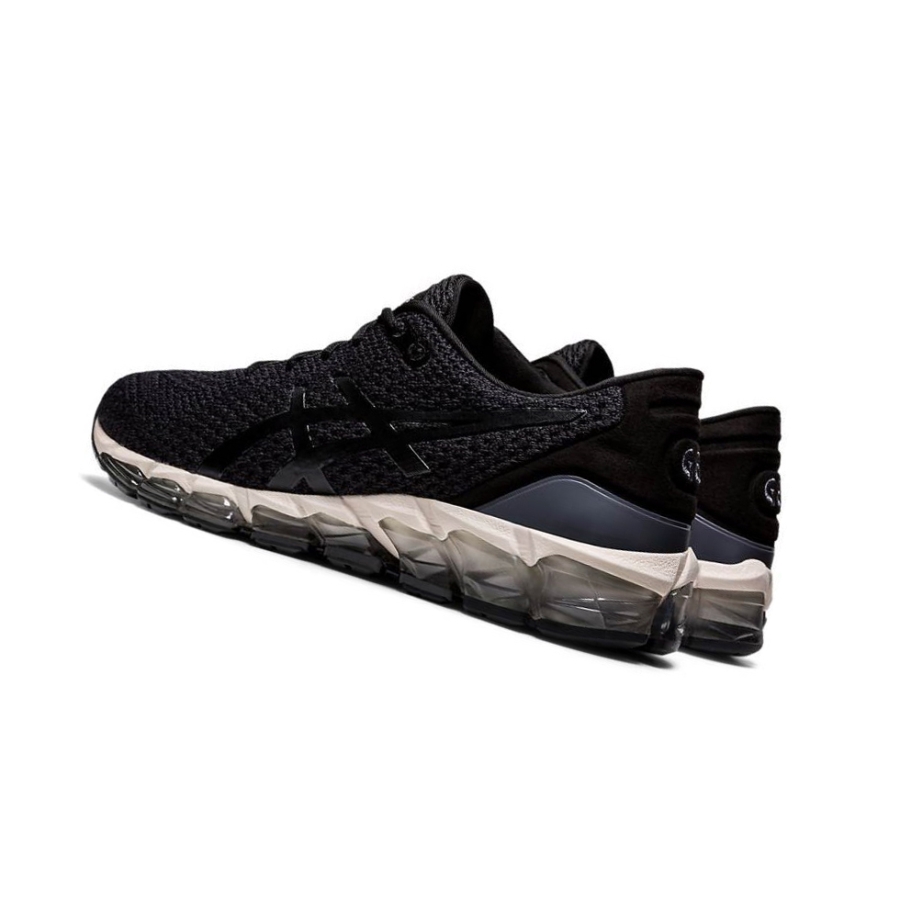 Black Men's Asics GEL-QUANTUM 360 5 Knit Sneakers | US84972LI