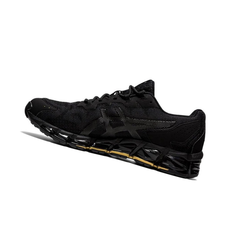 Black Men's Asics GEL-QUANTUM 360 6 Sneakers | US01392VW