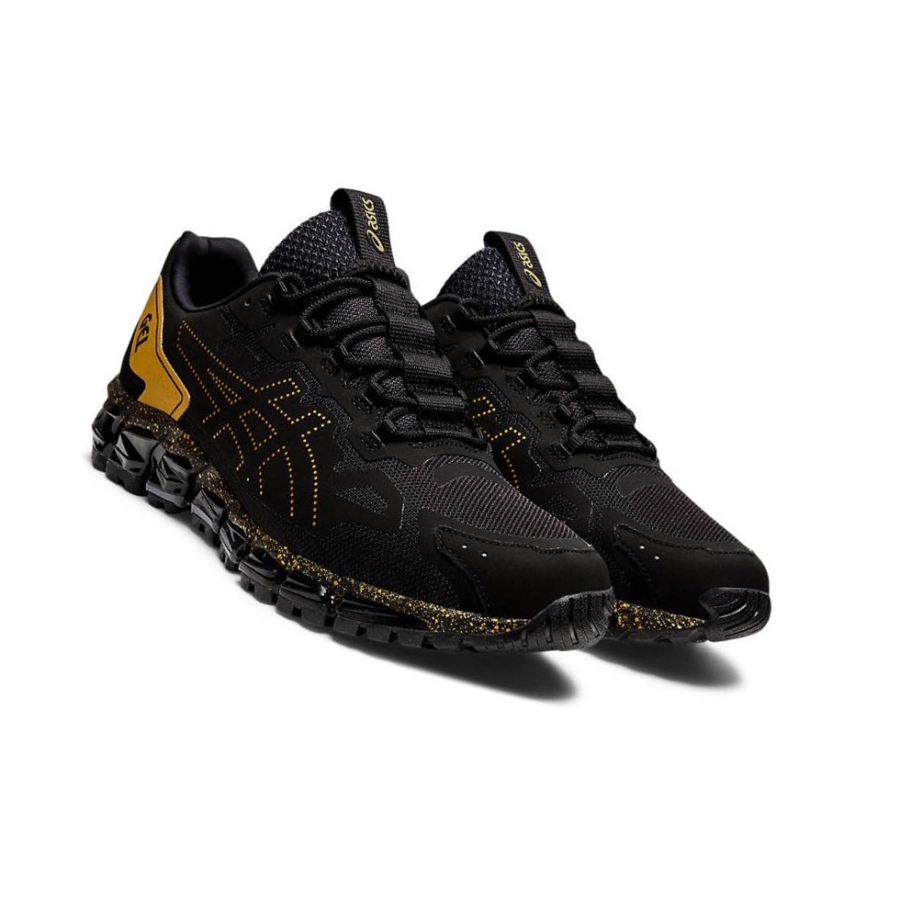 Black Men's Asics GEL-QUANTUM 360 6 Sneakers | US34071PK