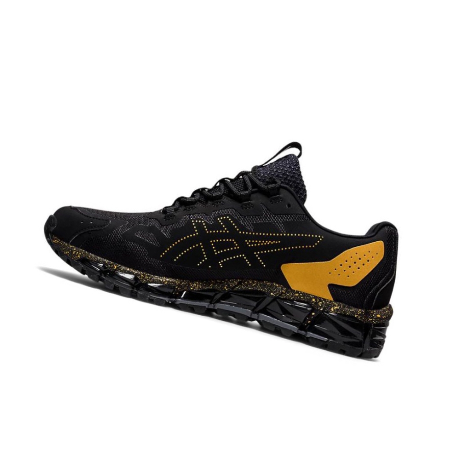 Black Men's Asics GEL-QUANTUM 360 6 Sneakers | US34071PK