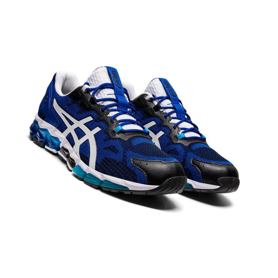 Black Men's Asics GEL-QUANTUM 360 6 Sneakers | US67051FC