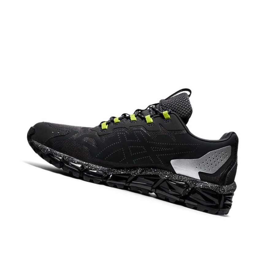 Black Men's Asics GEL-QUANTUM 360 6 Sneakers | US85470NI