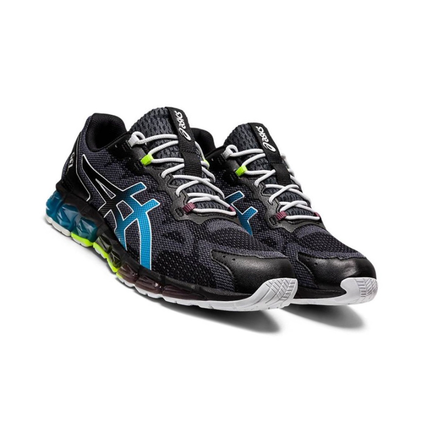 Black Men's Asics GEL-QUANTUM 360 6 Sneakers | US94860OD