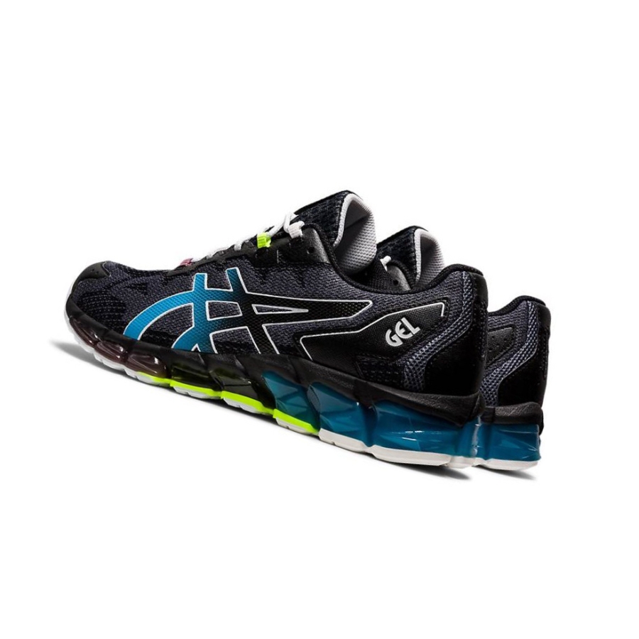 Black Men's Asics GEL-QUANTUM 360 6 Sneakers | US94860OD