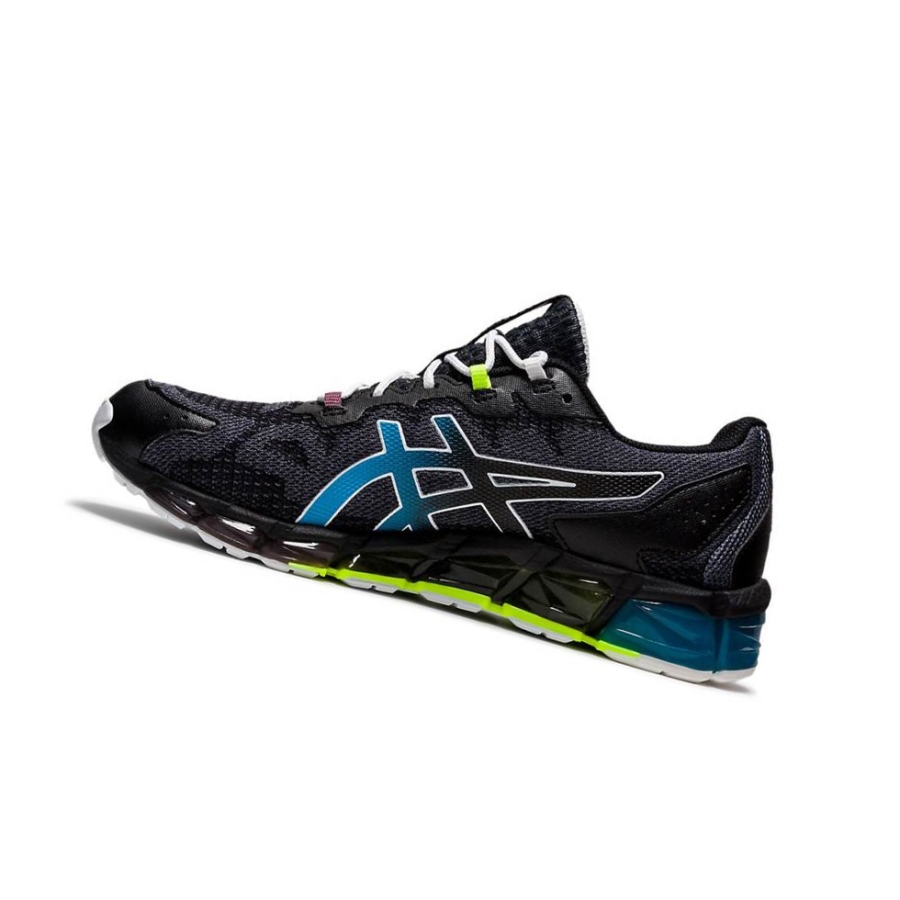 Black Men's Asics GEL-QUANTUM 360 6 Sneakers | US94860OD