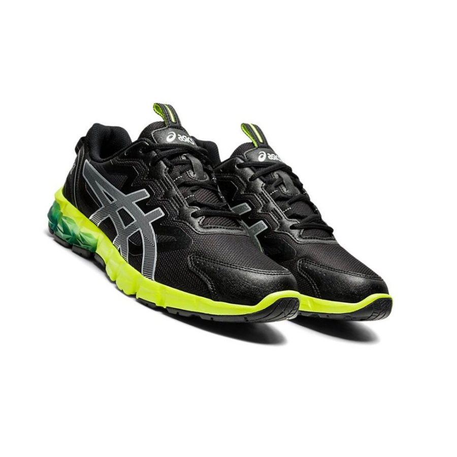 Black Men's Asics GEL-QUANTUM 90 3 Sneakers | US06385ZN