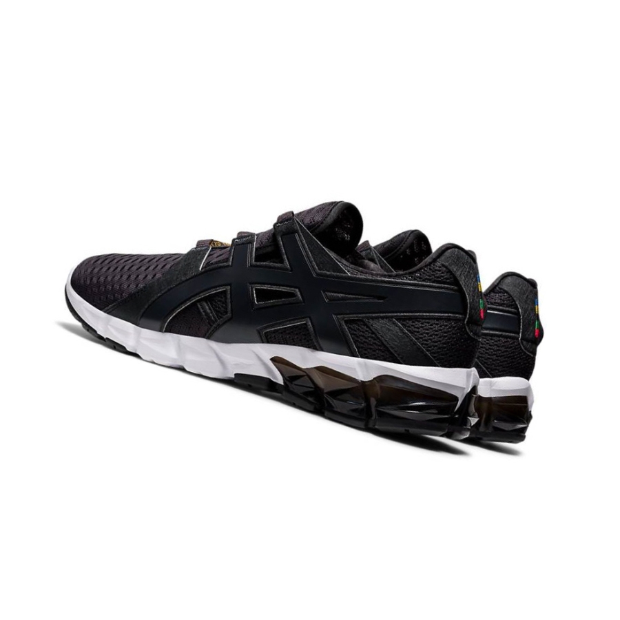 Black Men's Asics GEL-QUANTUM 90 Sneakers | US69410US