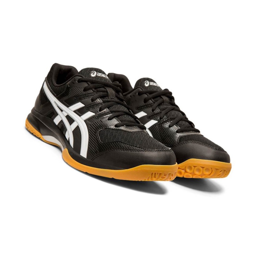 Black Men's Asics GEL-ROCKET 9 Volleyball Shoes | US97563OY