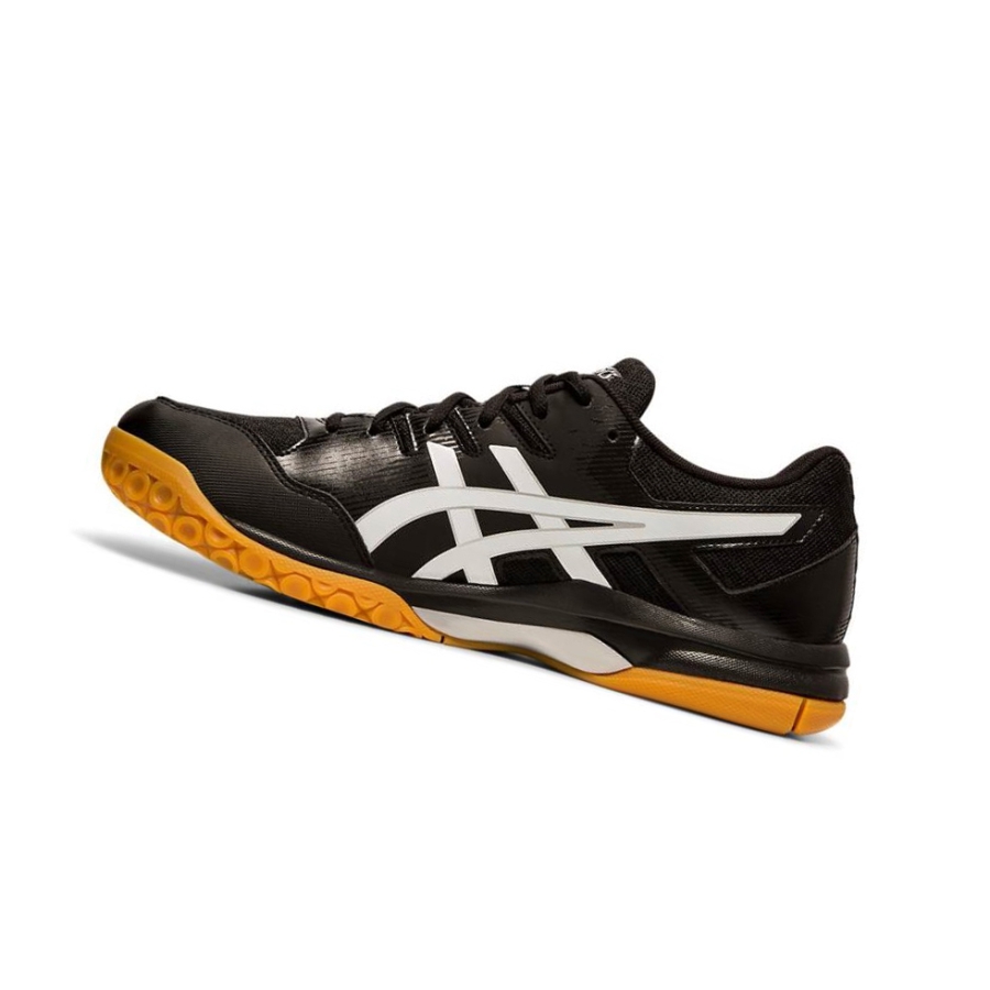 Black Men's Asics GEL-ROCKET 9 Volleyball Shoes | US97563OY