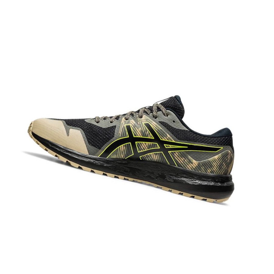 Black Men's Asics GEL-SCRAM 6 Trail Running Shoes | US58617DE