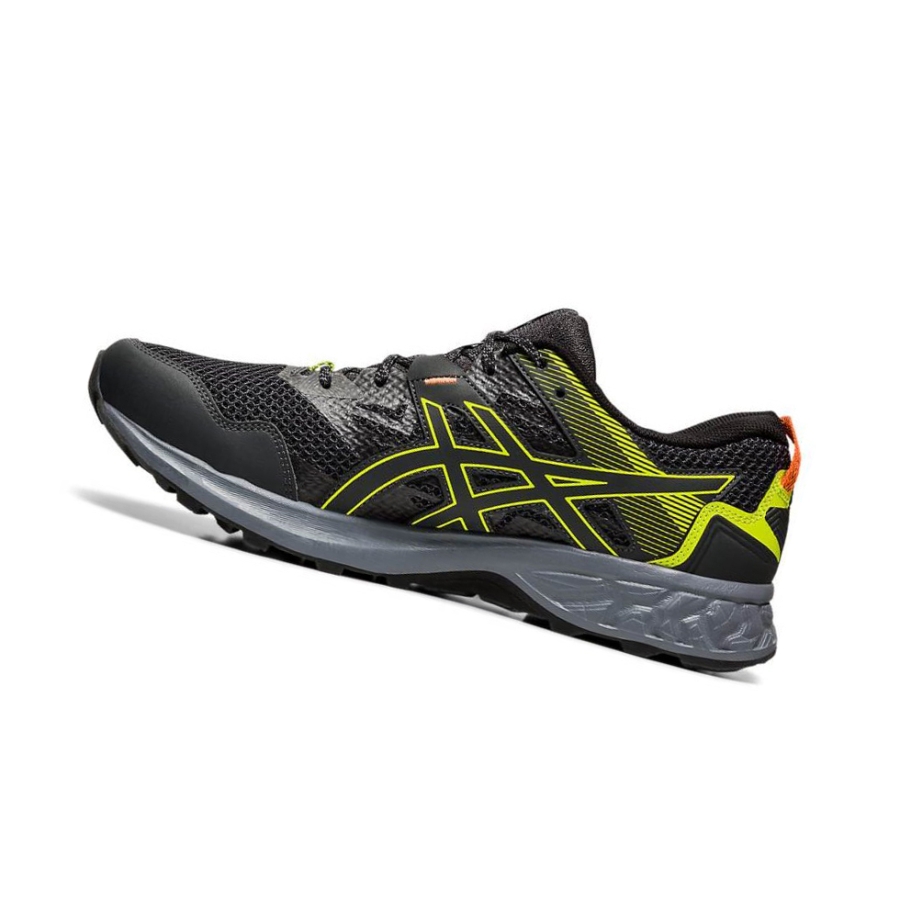 Black Men's Asics GEL-SONOMA 5 Trail Running Shoes | US40875CE