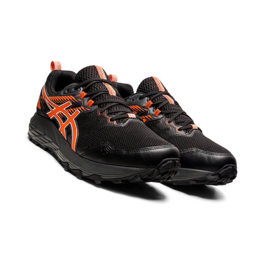 Black Men's Asics GEL-SONOMA 6 G-TX Trail Running Shoes | US83069XN