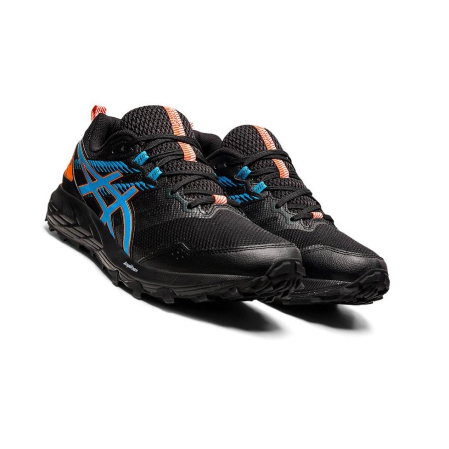 Black Men's Asics GEL-SONOMA 6 Trail Running Shoes | US19345WC