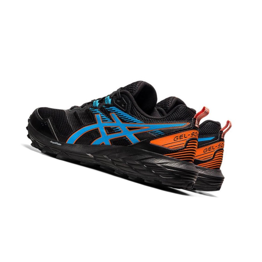 Black Men's Asics GEL-SONOMA 6 Trail Running Shoes | US19345WC