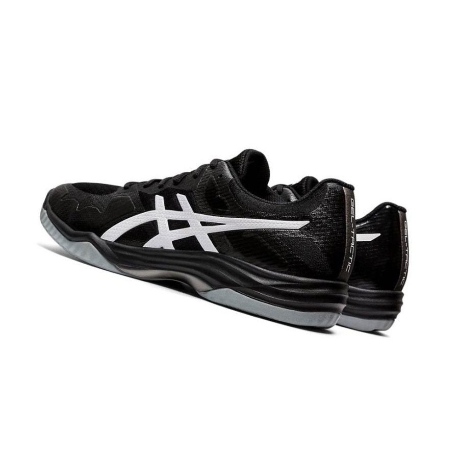 Black Men's Asics GEL-TACTIC 2 Volleyball Shoes | US84190PJ