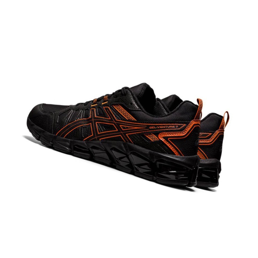 Black Men's Asics GEL-VENTURE 180 Sneakers | US12368JI