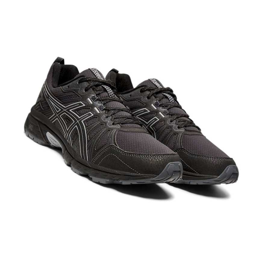 Black Men's Asics GEL-VENTURE 7 4E Trail Running Shoes | US13054IN