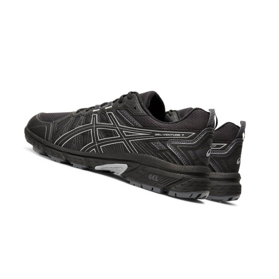 Black Men's Asics GEL-VENTURE 7 4E Trail Running Shoes | US13054IN