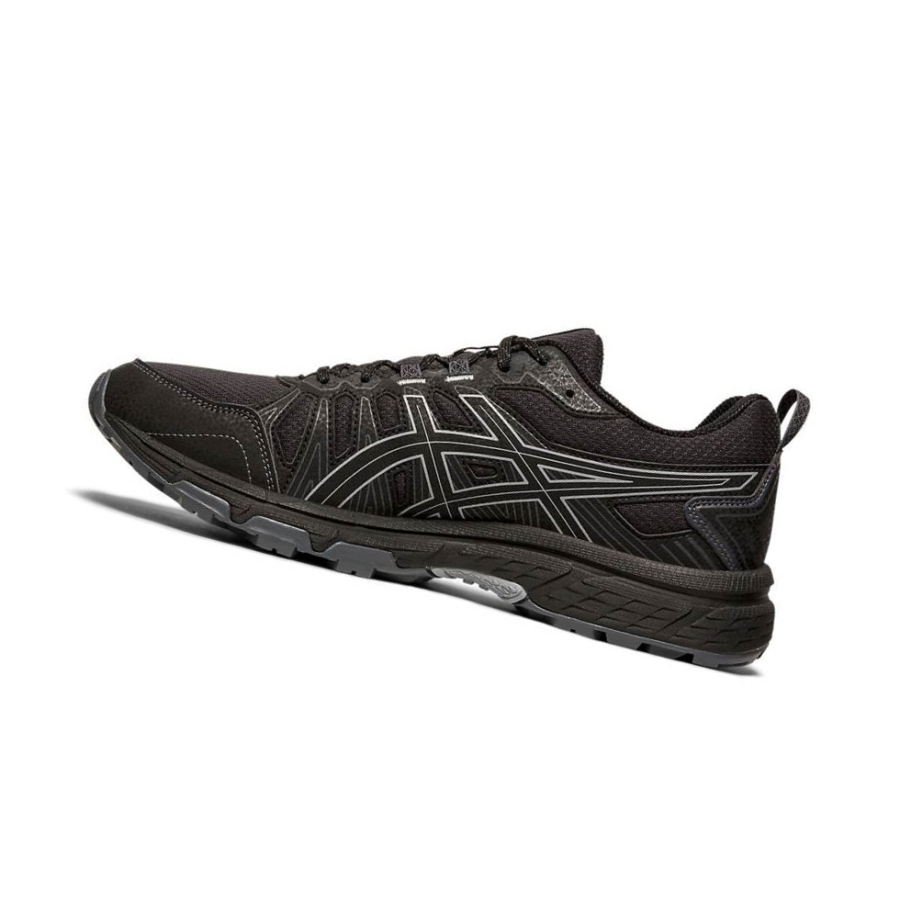 Black Men's Asics GEL-VENTURE 7 4E Trail Running Shoes | US13054IN