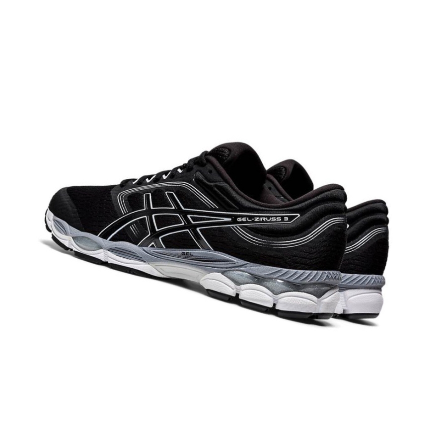 Black Men's Asics GEL-ZIRUSS 3 MX Running Shoes | US58041YF