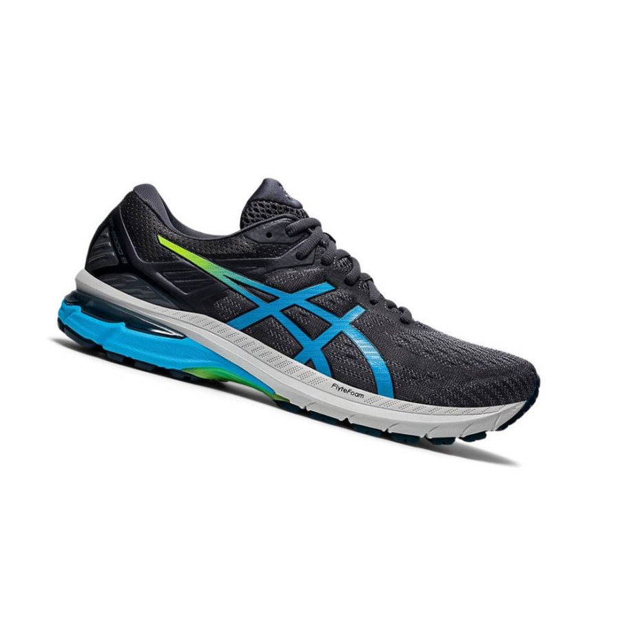 Black Men\'s Asics GT-2000 Running Shoes | US36257WE